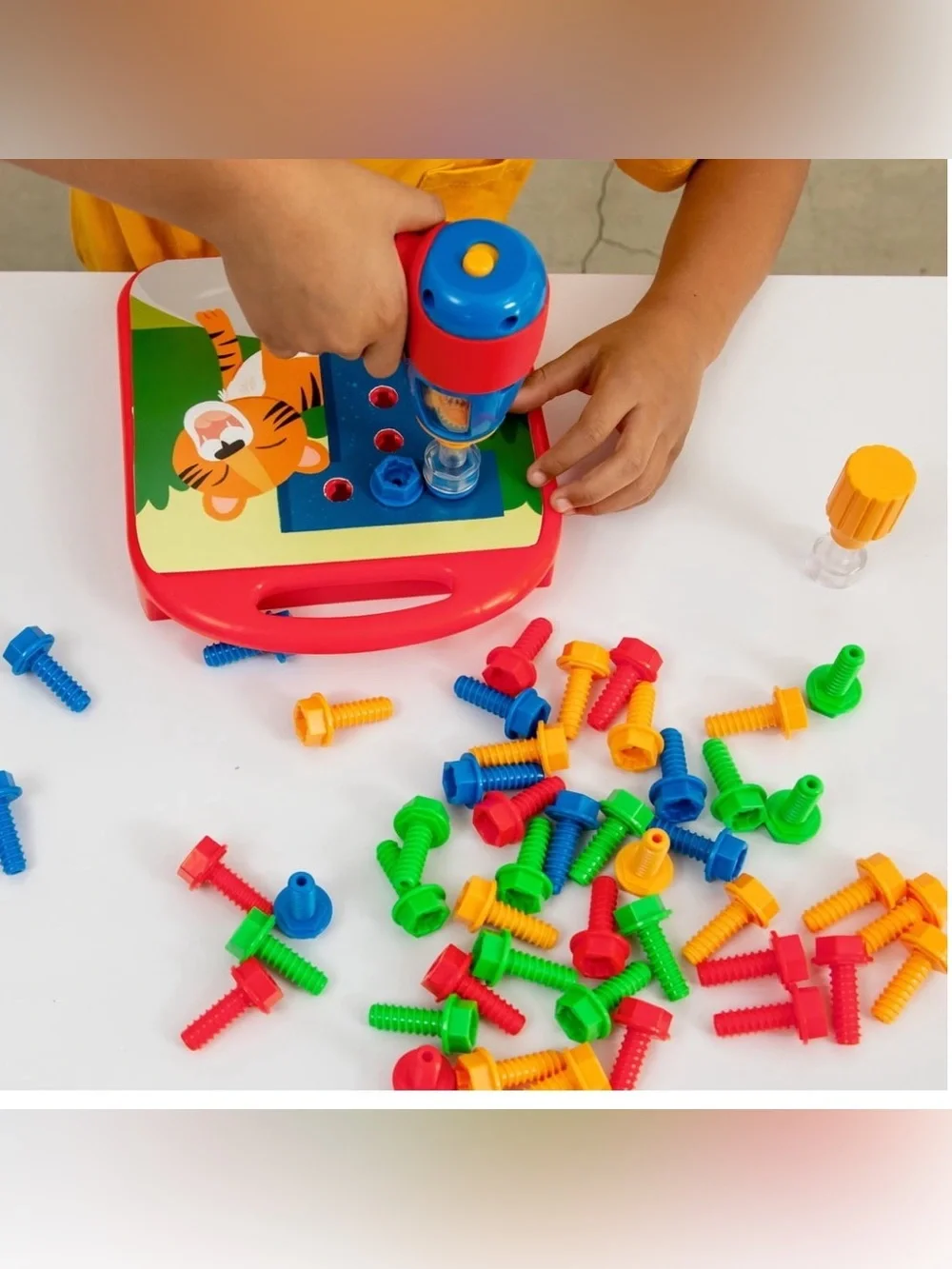 Educational Insights Design & Drill ABCs & 123s - Blue and Red Learning Kit